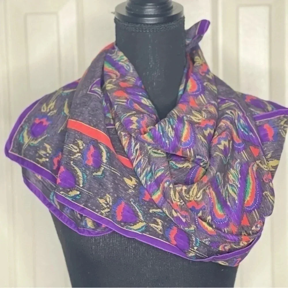 Jean Louis Scherrer Paris’ Silk Scarf